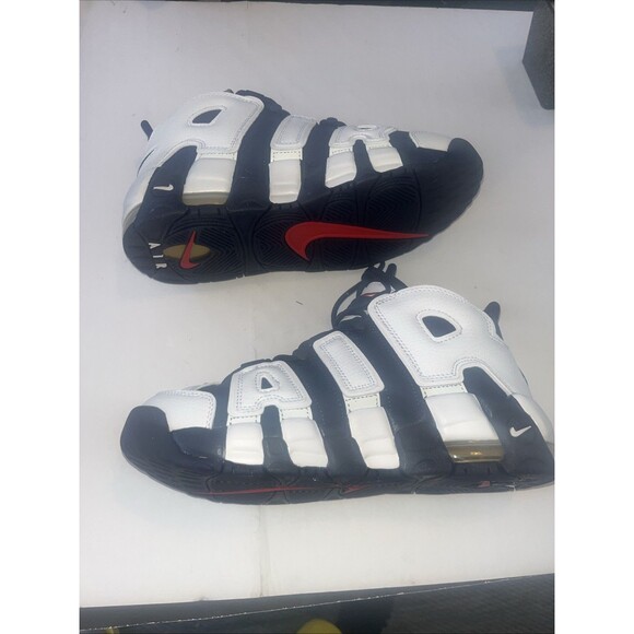 Fv5371-100 6.5 Nike Air More Uptempo Gs The Olympics White Midnight Navy main image 7